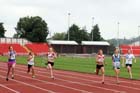 Girls under-13s 200 metres at the Gateshead Tartan Games Open.